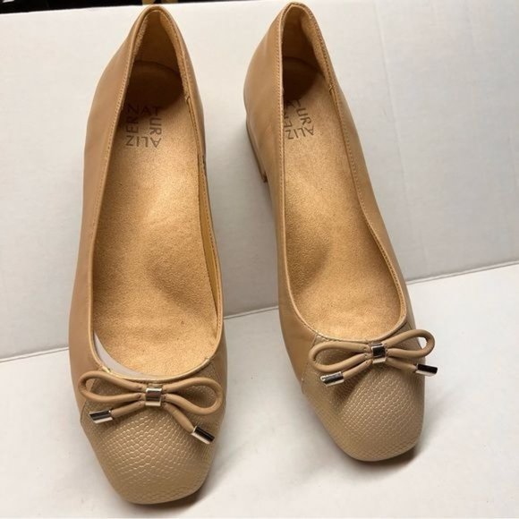 Naturalizer Gertie taupe leather flats size 10 - Picture 12 of 13